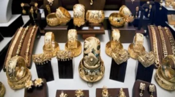 سعر جرام الذهب عيار 18 يصل إلى 6197 جنيها في الأسواق المحلية